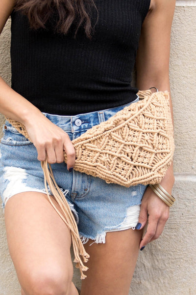 Willow Macrame Sling Bag